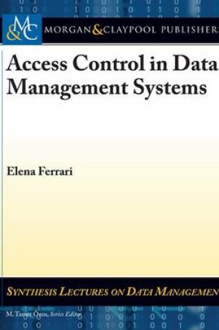 Cover of Access Control in Data Management Systems