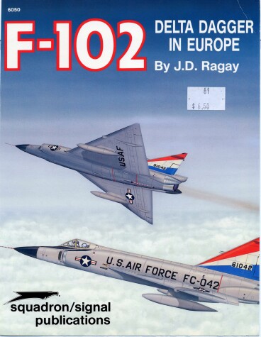 Book cover for F-102 Delta Dagger in Europe