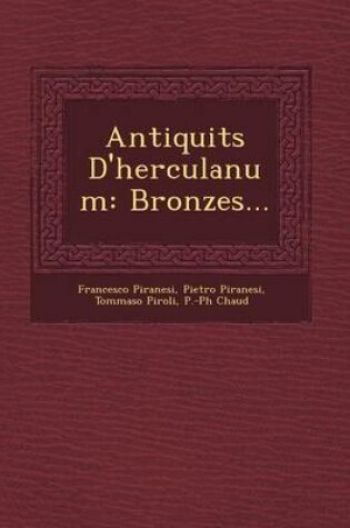 Cover of Antiquit S D'Herculanum