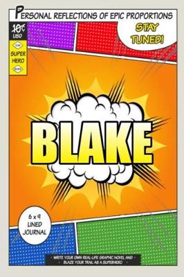 Book cover for Superhero Blake