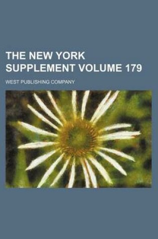 Cover of The New York Supplement Volume 179