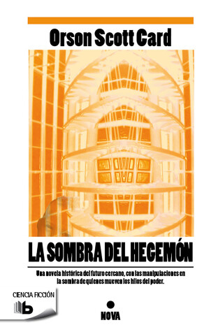 Book cover for La sombra del hegemon / Shadow of the Hegemon