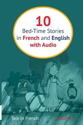 Cover of 10 Bed-Time Stories in French and English with audio