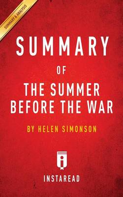 Book cover for Summary of The Summer Before the War