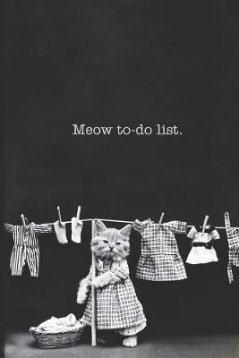 Book cover for Meow to-do list