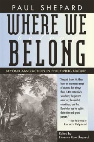 Cover of Where We Belong