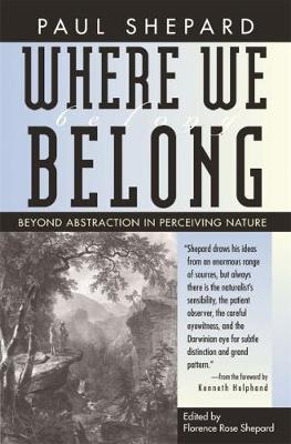 Book cover for Where We Belong