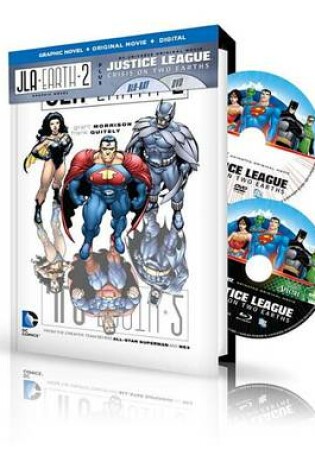 Cover of Jla: Earth 2 Book & DVD Set