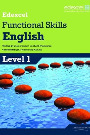 Cover of Edexcel Level 1 Functional English Student Book