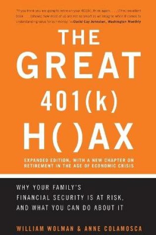 Cover of The Great 401 (k) Hoax