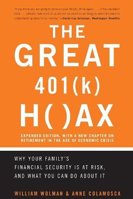 Book cover for The Great 401 (k) Hoax