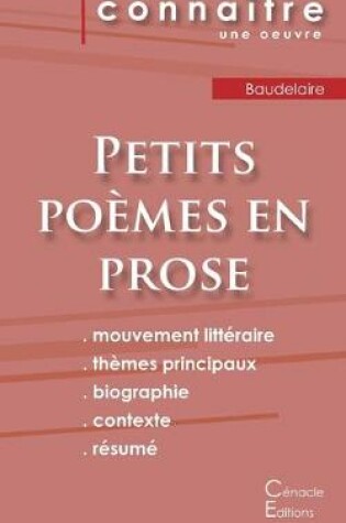 Cover of Fiche de lecture Petits poemes en prose de Baudelaire (Analyse litteraire de reference et resume complet)