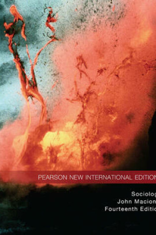 Cover of Sociology Pearson New International Edition, plus MySocLab without eText