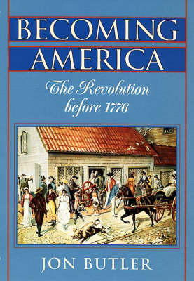 Book cover for Becoming America