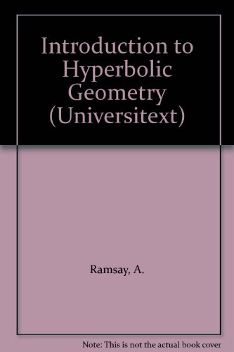 Book cover for Introduction to Hyperbolic Geometry