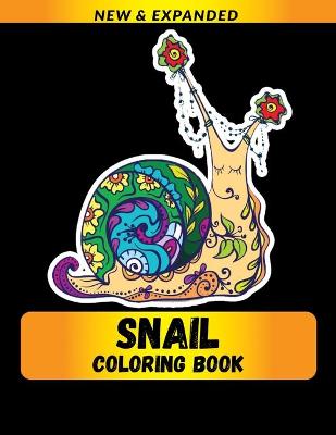 Book cover for Snail Coloring Book