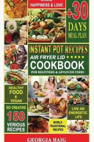 Cover of Instant Pot Air Fryer Lid Cookbook