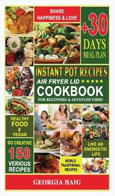 Book cover for Instant Pot Air Fryer Lid Cookbook