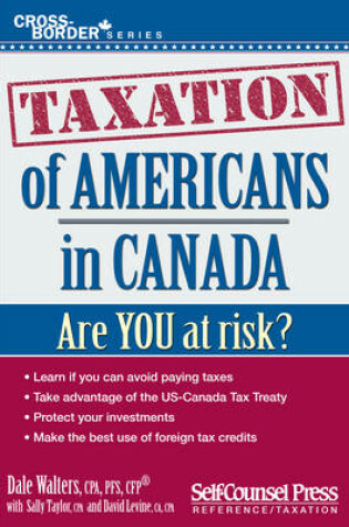 Cover of Taxation of Americans in Canada