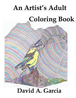 Book cover for An Artist's Adult Coloring Book