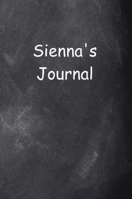 Book cover for Sienna Personalized Name Journal Custom Name Gift Idea Sienna