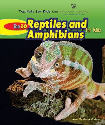 Book cover for Top 10 Reptiles and Amphibians for Kids