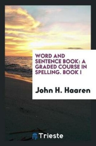 Cover of Word and Sentence Book