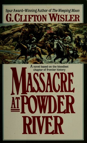 Book cover for Massacre at Powder River