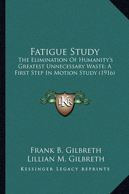 Book cover for Fatigue Study Fatigue Study