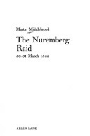 Cover of The Nuremberg Raid