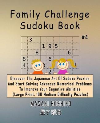 Book cover for Family Challenge Sudoku Book #4