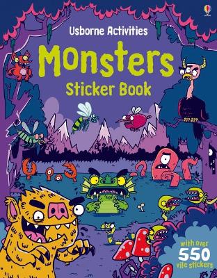 Cover of Monsters Sticker Book