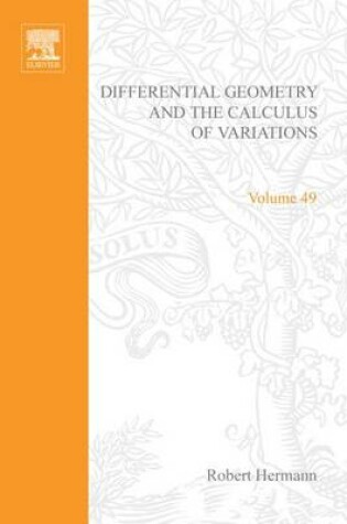 Cover of Differential Geometry and the Calculus of Variations