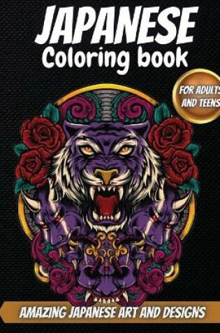 Cover of Japanese Coloring Book