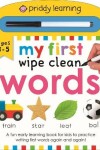 Book cover for My First Wipe Clean Words (Priddy Smart)