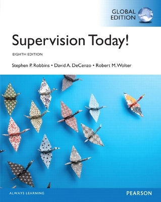 Book cover for Supervision Today!, Global Edition