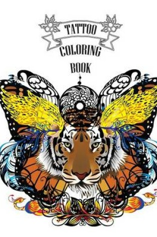 Cover of Tattoo Coloring Book