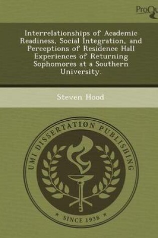 Cover of Interrelationships of Academic Readiness