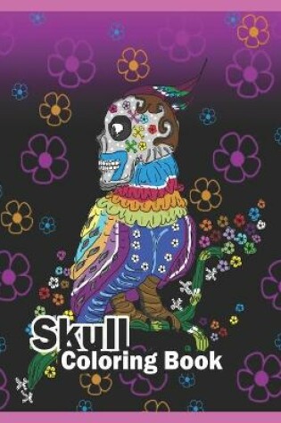 Cover of Skull Coloring Book