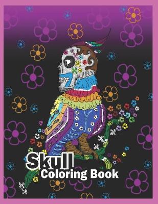 Cover of Skull Coloring Book