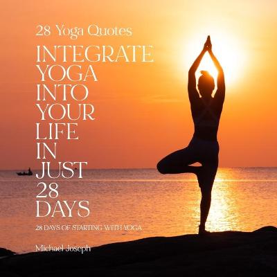 Book cover for 28 Yoga Quotes