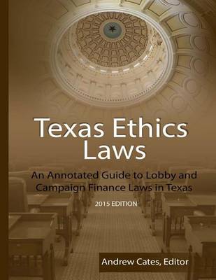 Book cover for Texas Ethics Laws