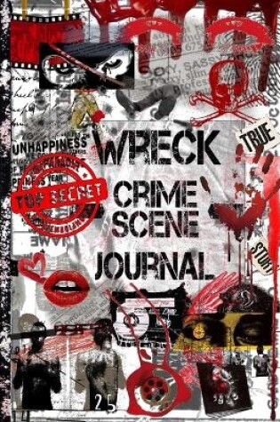 Cover of Wreck This Crime Scene Journal