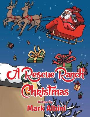 Book cover for A Rescue Ranch Christmas