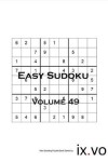 Book cover for Easy Sudoku Volume 49