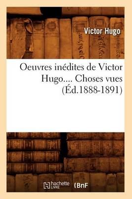 Cover of Oeuvres Inedites de Victor Hugo. Theatre En Liberte (Ed.1888-1891)