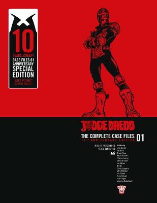 Book cover for Judge Dredd: The Complete Case Files 01