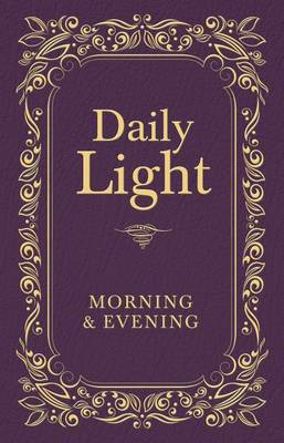 Book cover for Daily Light: Morning and Evening Devotional