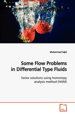 Book cover for Some Flow Problems in Differential Type Fluids