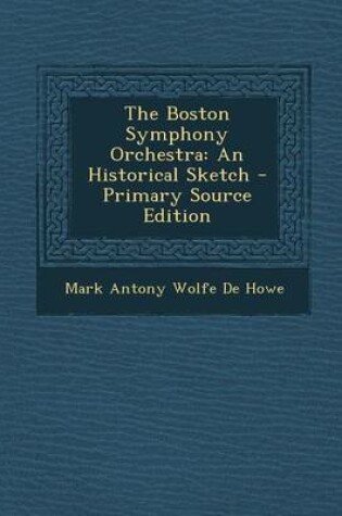 Cover of The Boston Symphony Orchestra